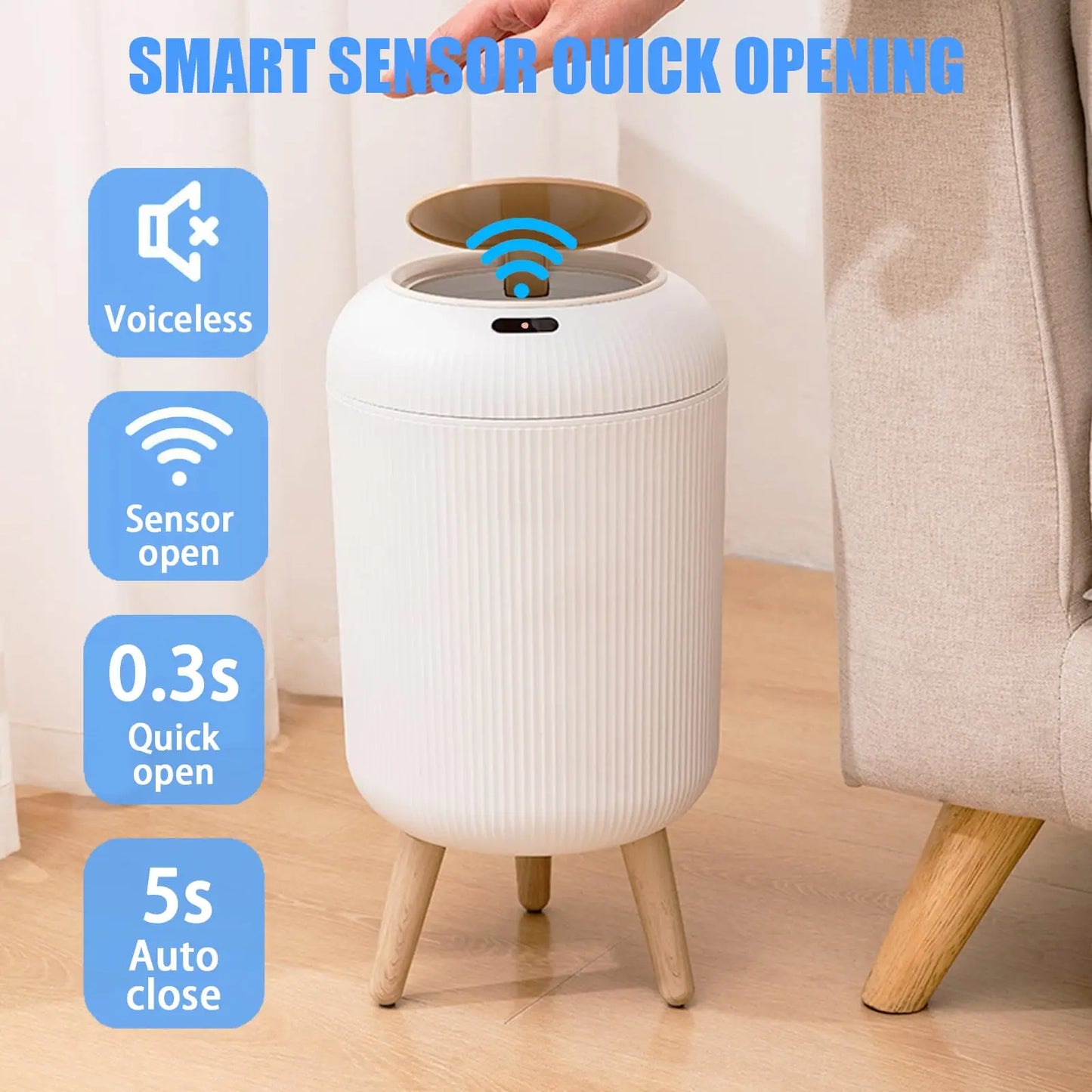 Smart Motion Trash Can